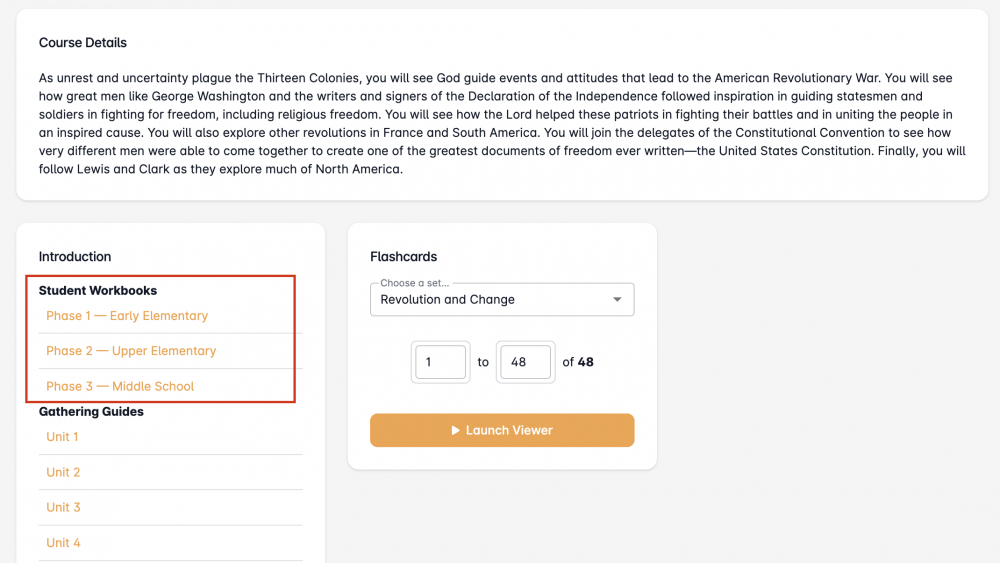 Resources Tab Example