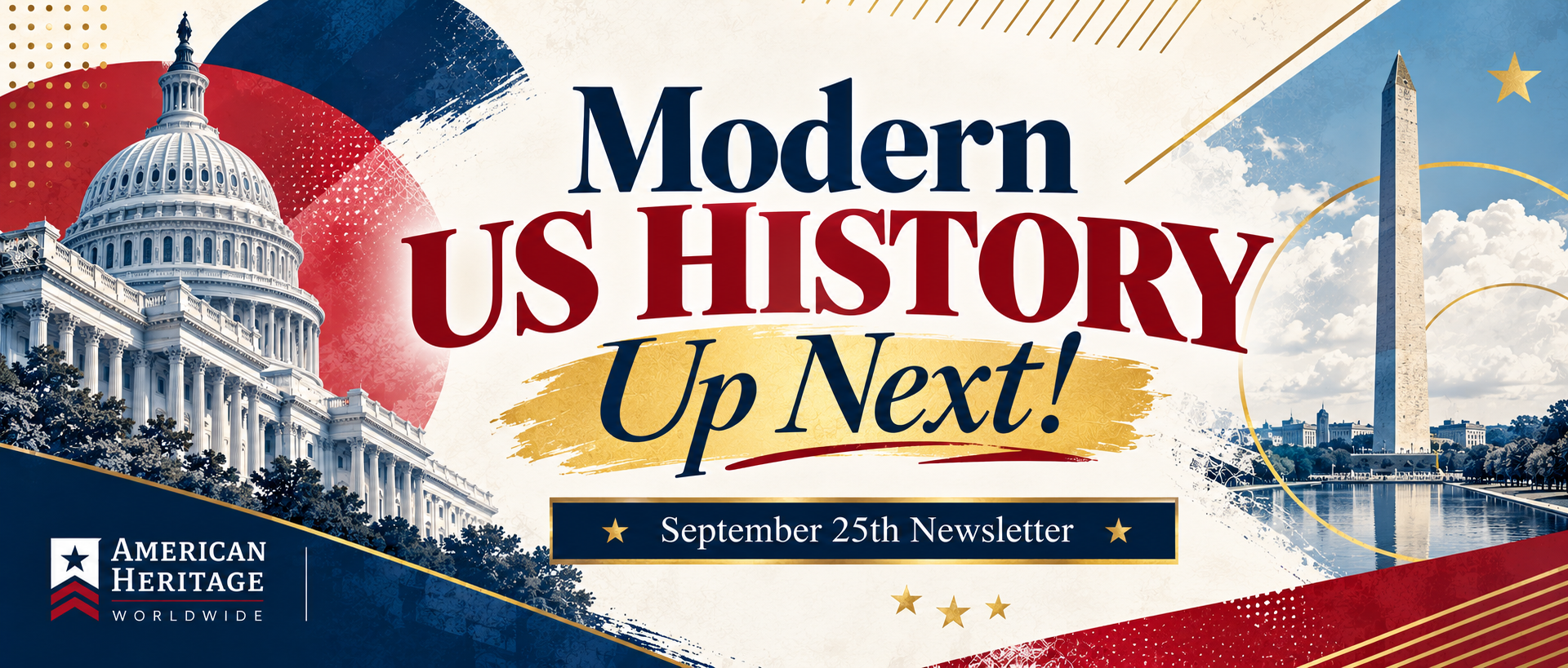 Modern US History Banner