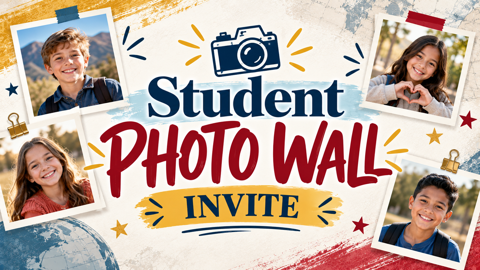 Student Photo Wall Invite video